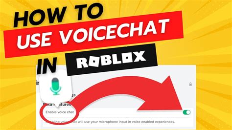 How To Use Roblox Voicechat