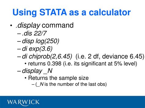 Mastering Stata's Calculations: A Comprehensive Guide on How to Use Stata as a Powerful Calculator