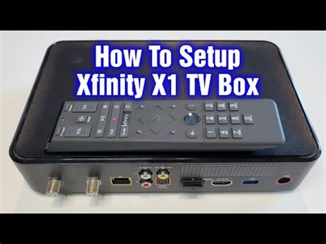 How To Use Xfinity Tv Box