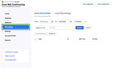 How To View Previous Zoom Recordings
