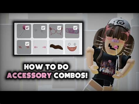 How To Wear 2 Or More FACE ACCESSORIES On Roblox! Combos 