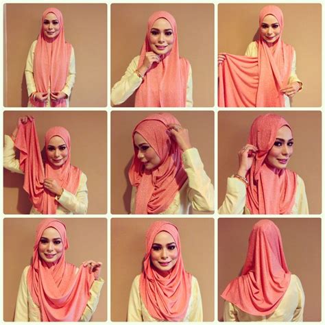 How To Wear Hijab Covering Chest Steps