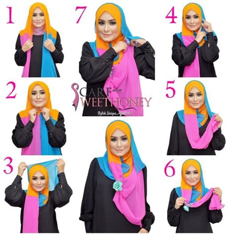 How To Wear Hijab Scarf Step By Step