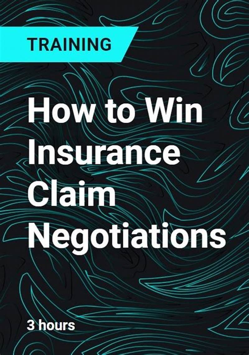 How To Win Insurance Claim