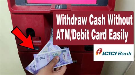 How To Withdraw Cash Without Debit Card