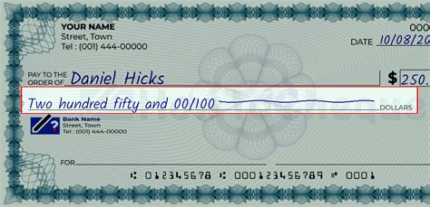 Step-by-Step Guide: How to Properly Write $250 on a Check