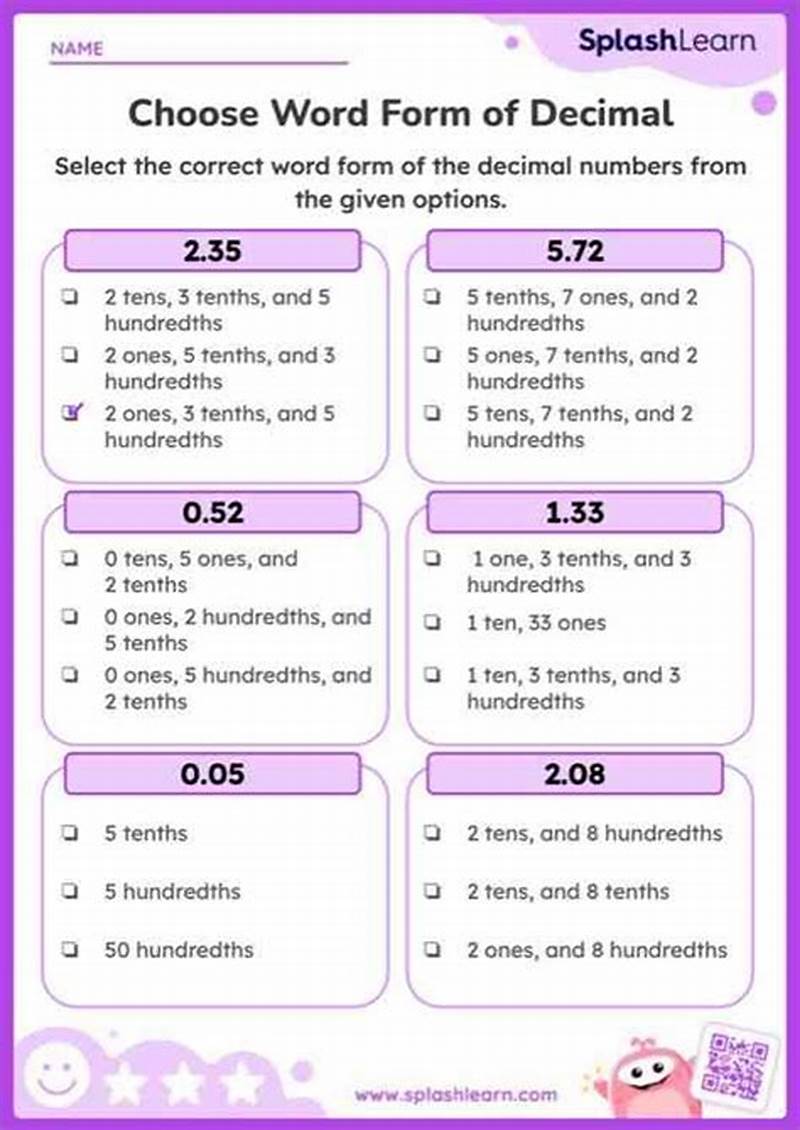 How To Write 12 In Decimal Form