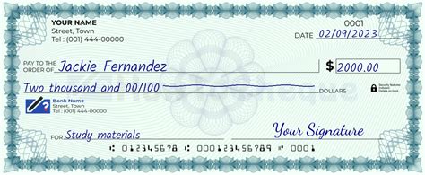 Step-by-Step Guide: How to Properly Write 2000 on a Check for Hassle-Free Transactions