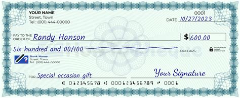 Mastering the Art: How to Properly Write 600 on a Check