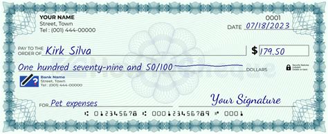 Step-by-Step Guide: How to Properly Write a $2000 Check for confident transactions