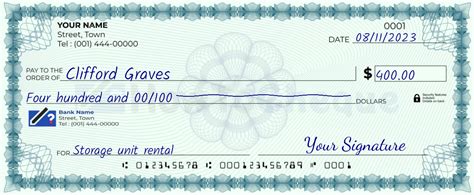 Step-by-Step Guide on Writing a 400 Dollar Check: Tips and Examples for Beginners