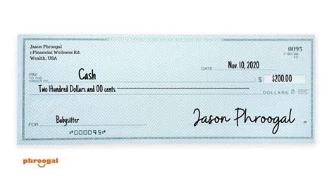 Step-by-Step Guide: How to Write a Cash Check Like a Pro