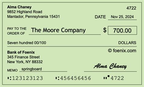 How to Properly Write a Check for $700: A Step-by-Step Guide