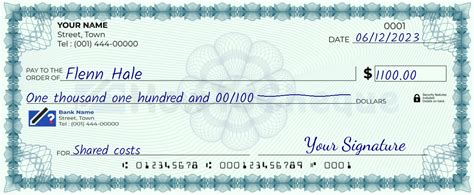 Step-by-Step Guide: How to Write a Check for $1100 Easily and Accurately