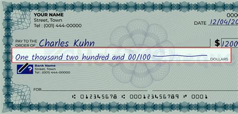 A Beginner's Guide: How To Write A Check For $1200 in Easy Steps