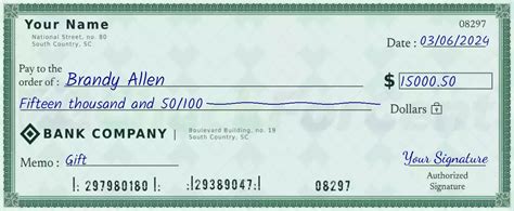 Step-by-Step Guide: Writing a Check for $15,000 in Clear and Concise Steps