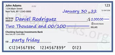 Step-by-Step Guide: Writing a Check for $2000 and Essential Tips to Avoid Mistakes