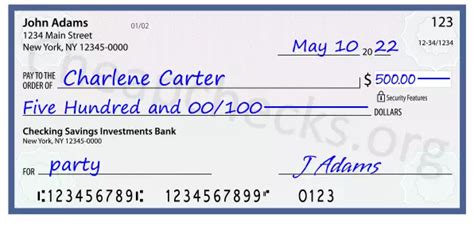 Step-by-Step Guide: How to Write a Check for $500 for Beginners
