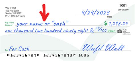 Step-by-Step Guide: Writing A Check for Cash to Yourself