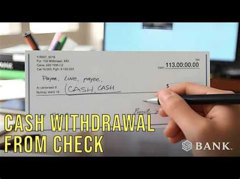 Step-by-Step Guide: How to Write a Check for Cash Withdrawal and Avoid Mistakes