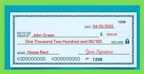 Step-by-Step Guide: Writing a Check for $200 Made Easy!