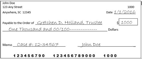 Step-by-Step Guide on Writing a Check to a Trustee: Tips and Tricks