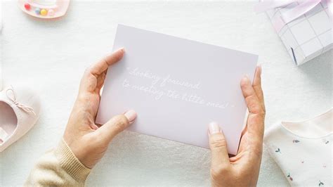 How To Write A New Baby Card