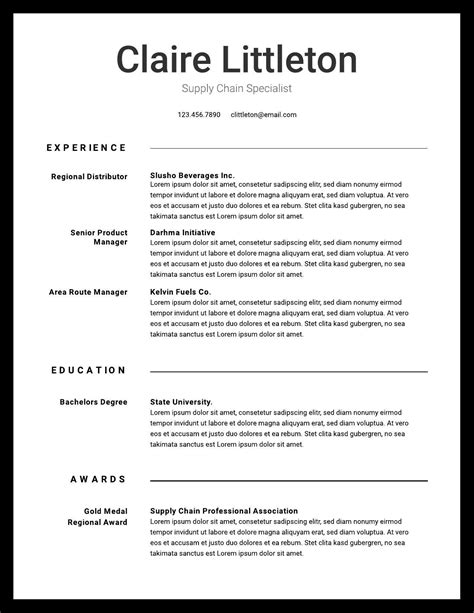 How To Write A Resume Examples