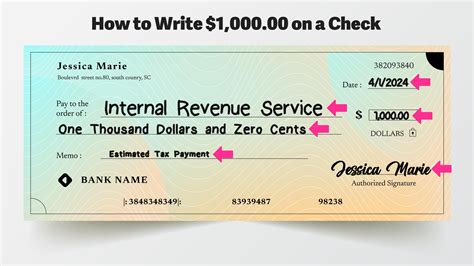 Step-by-Step Guide: How to Write a Thousand Dollar Check Like a Pro