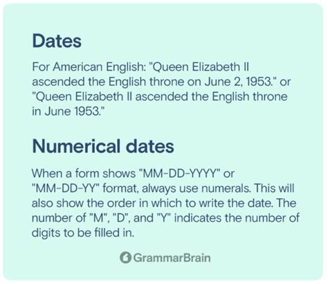 How To Write Date
