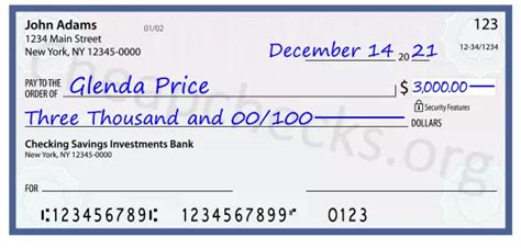 Learn How to Properly Write Three Thousand on a Check with These Easy Steps.