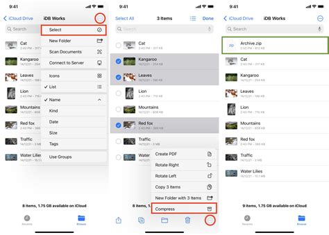 How To Zip File In Iphone
