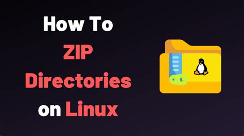 How To Zip Folder In Linux