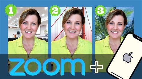 How To Zoom Virtual Background Iphone