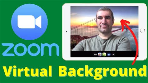 How To Zoom Virtual Background On Ipad