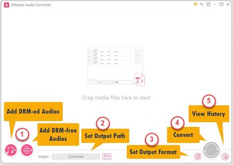 How To convert DRM Protected Audio Files With DRmare Audio Converter