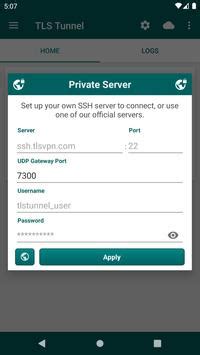 How To establish TLS Tunnel Apk On Android