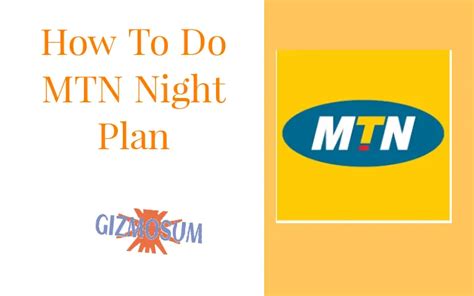 How To invalidate MTN Night Plan