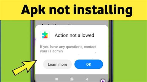 How To mending APK Not set up on Android twist