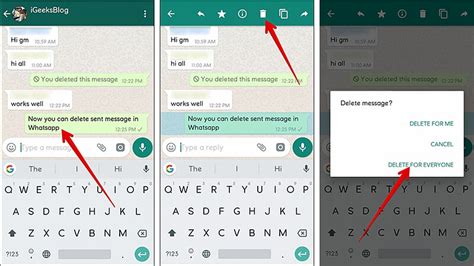 How To study cancel WhatsApp Messages on Android
