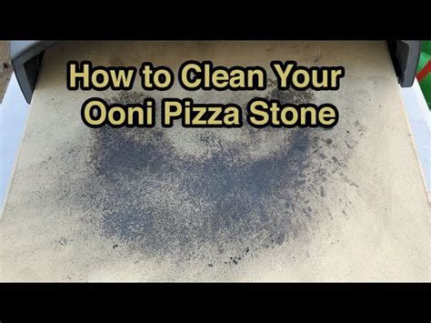 How To.Clean Ooni Pizza Stone