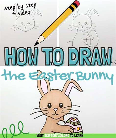 How Todraw Easter Bunny