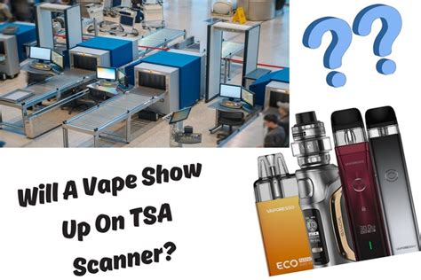 How Vapes Are Screened by TSA
