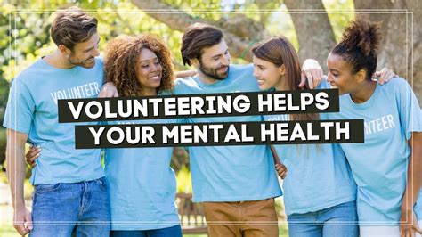 How Volunteering Helps Mental Health