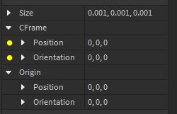 How can I use the orientation value from a block to set the CFrame 