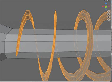 How can I wrap a surface gui around a mesh or curved object 