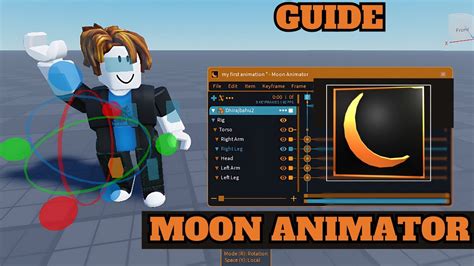 How do you export moon animator animations into the built in 