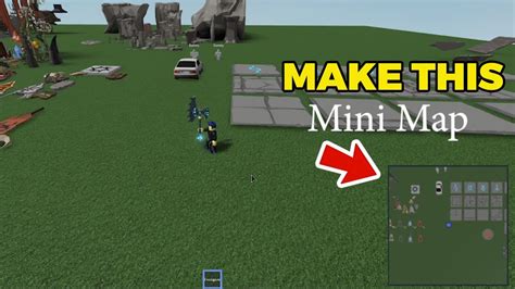 How do you make a mini map that shows Roblox studio terrain 