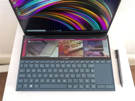 How inking works with the ASUS ZenBook Duo