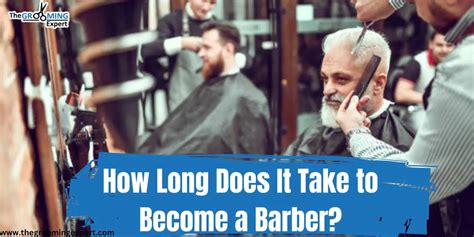 How long does it take to become a barber?
